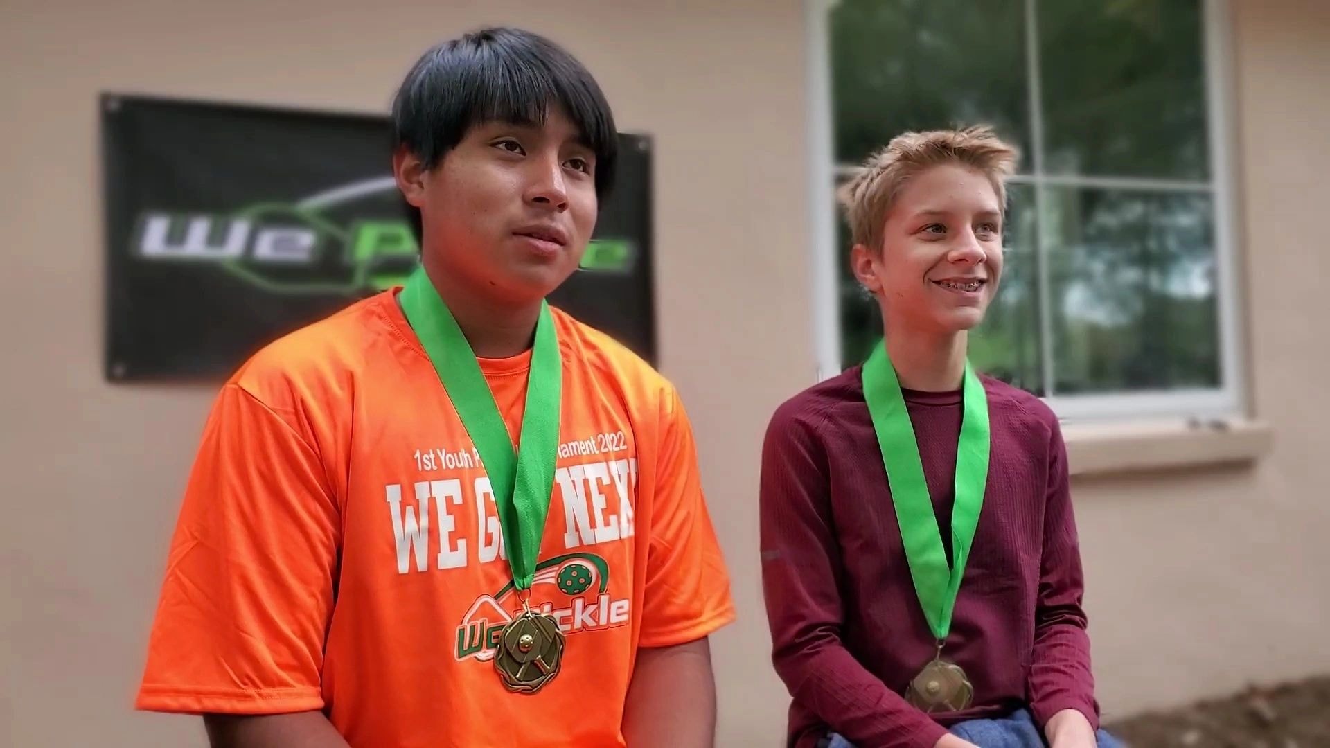 WePickle athletes with competition medals