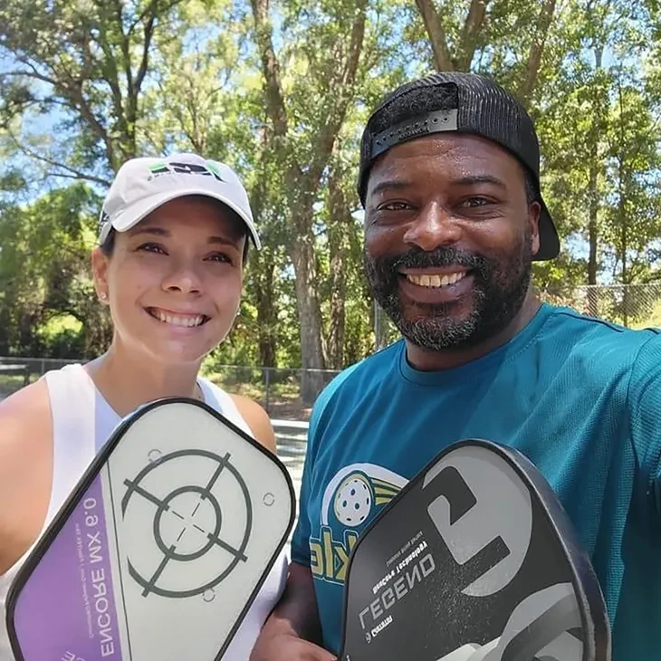 Private pickleball lesson with Des